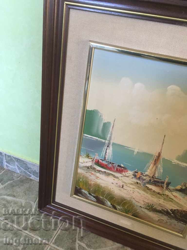 Delivery of PAINTING OIL-610 X 510 MM Delivery of PAINTING OIL-610 X 510 MM