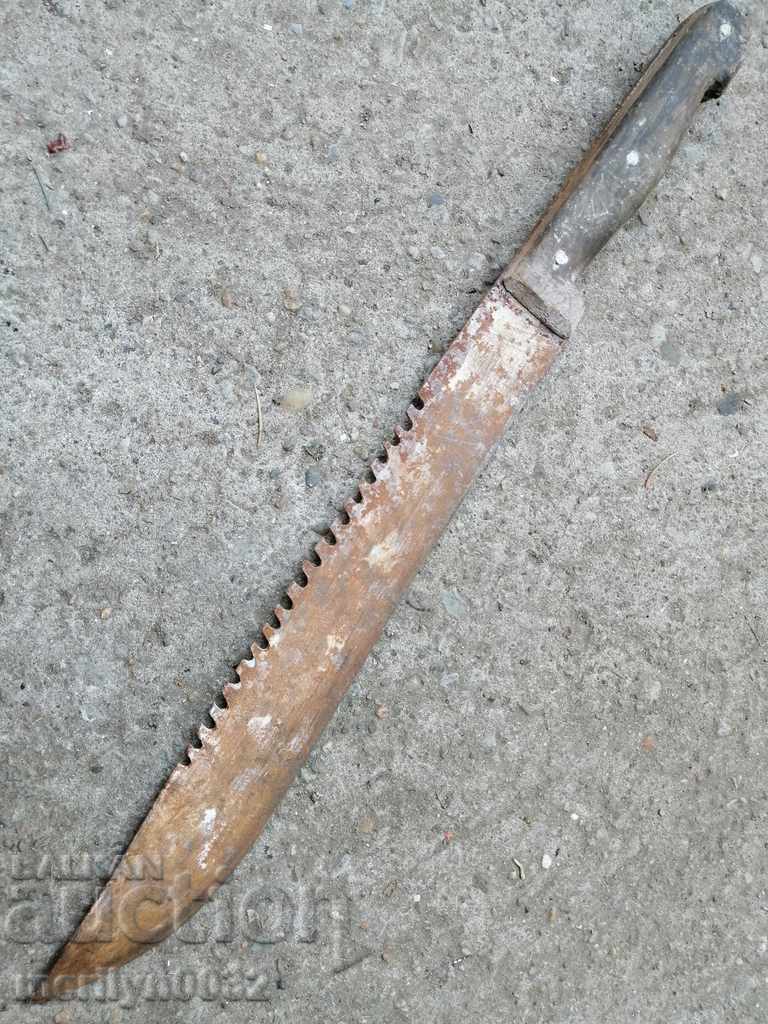 Old butcher knife forged blade with price 79.00 BGN | € 40.39 Old butcher knife forged blade with price 79.00 BGN | € 40.39