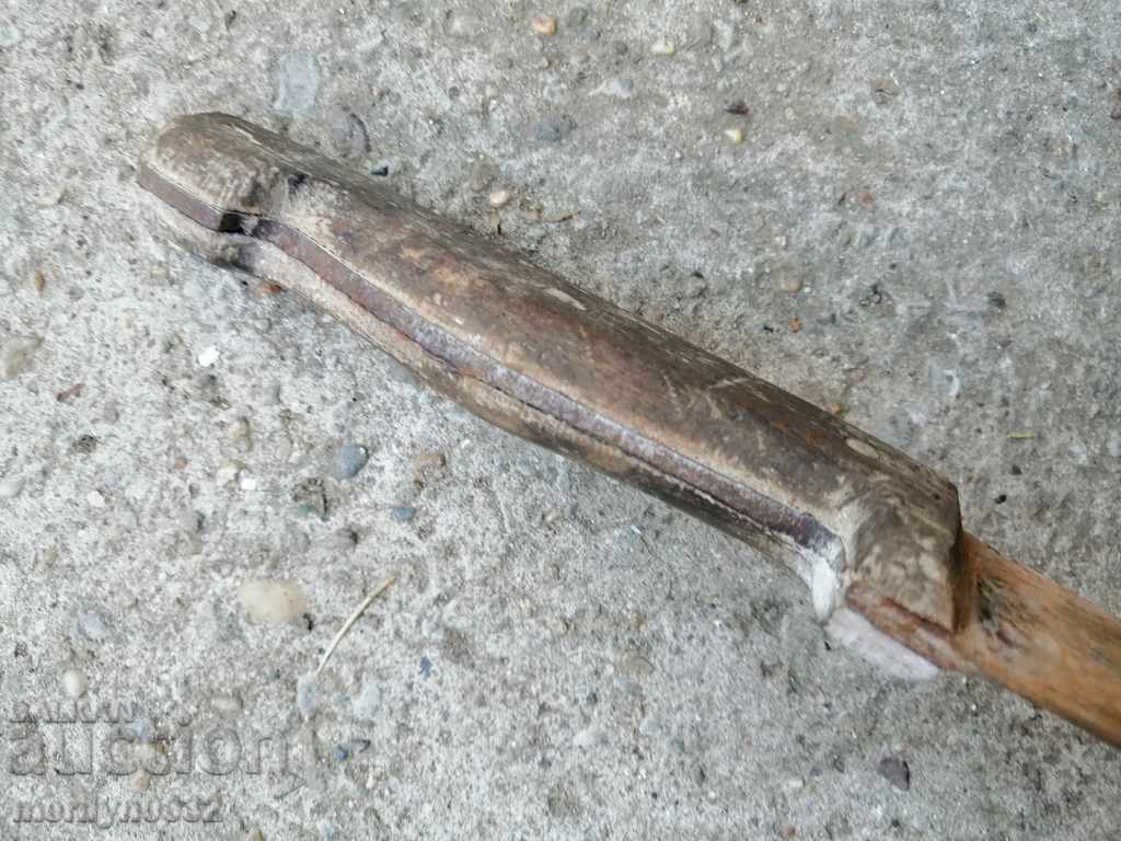 Old butcher knife forged blade - 6 Old butcher knife forged blade - 6