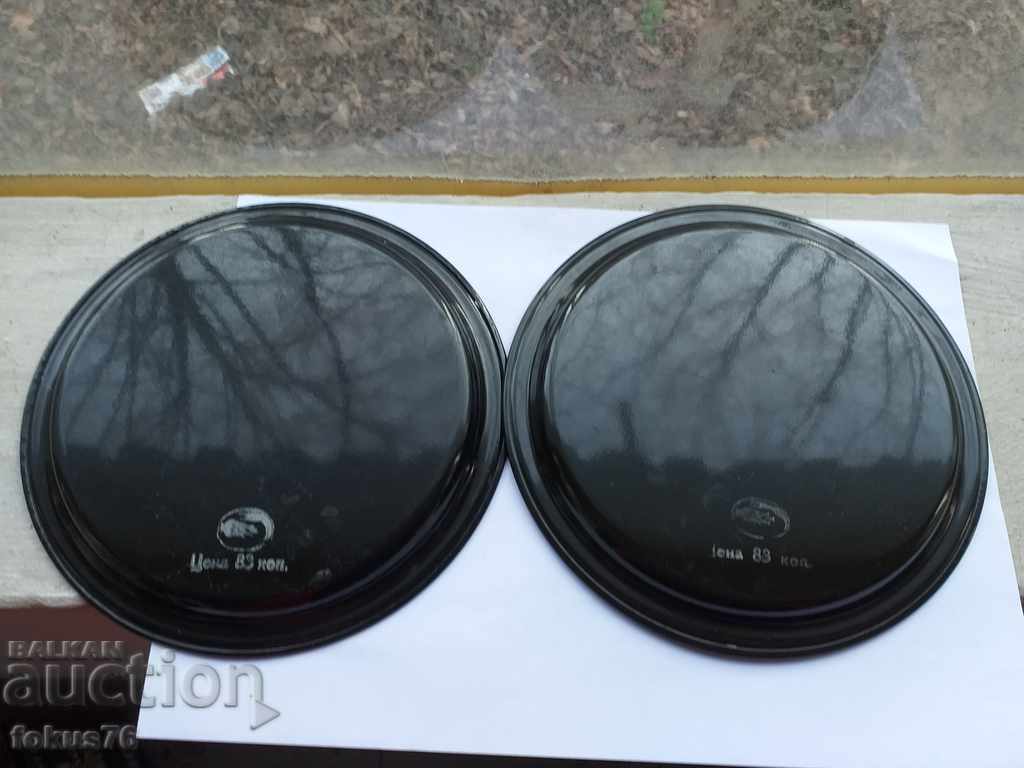 Delivery of A LOT OF TWO BEAUTIFUL RUSSIAN PLATES MANUALLY DRAWN Delivery of A LOT OF TWO BEAUTIFUL RUSSIAN PLATES MANUALLY DRAWN