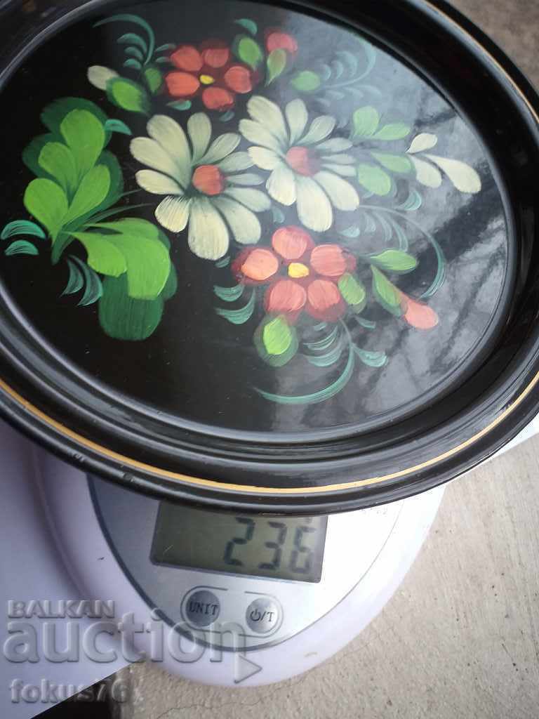 A LOT OF TWO BEAUTIFUL RUSSIAN PLATES MANUALLY DRAWN - 7 A LOT OF TWO BEAUTIFUL RUSSIAN PLATES MANUALLY DRAWN - 7