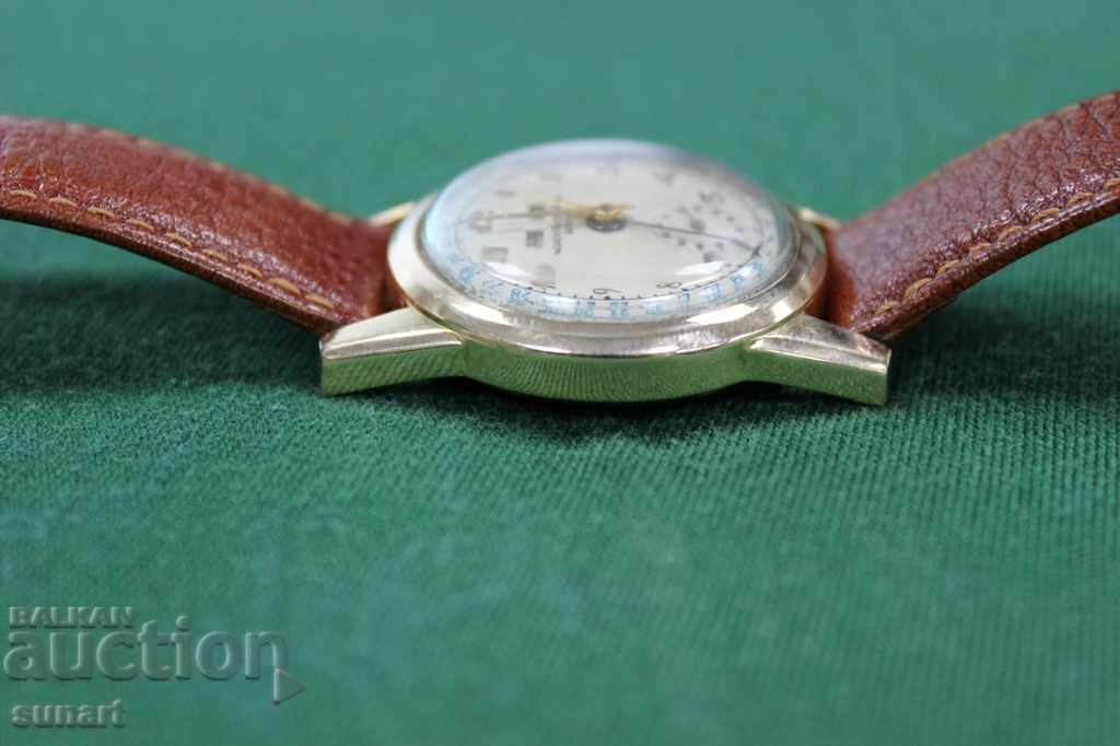 VACHERON CONSTANTIN TRIPLE DATE 18K GOLD WATCH UNIQUE PIECE - 7