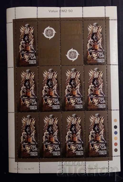 Malta 1978 Sheets 2 pcs. Europe CEPT MNH with price 5.50 BGN | € 2.81 Malta 1978 Sheets 2 pcs. Europe CEPT MNH with price 5.50 BGN | € 2.81
