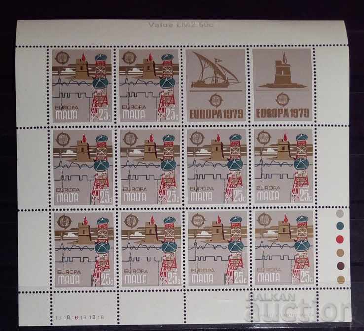Malta 1979 Sheets 2 pcs. Europe CEPT Ships / Boats MNH with price 5.50 BGN | € 2.81 Malta 1979 Sheets 2 pcs. Europe CEPT Ships / Boats MNH with price 5.50 BGN | € 2.81