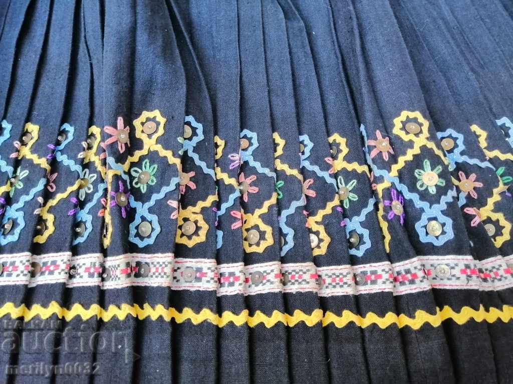 Old squealing costume with bruchnik embroidery with price 165.00 BGN | € 84.36