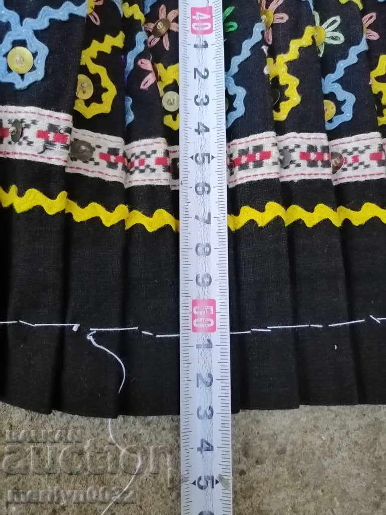 Old squealing costume with bruchnik embroidery - 6