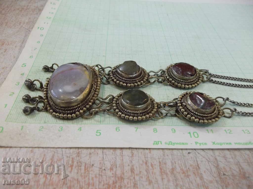 Auction  Necklace of coated minerals from "SBS" shop of sots