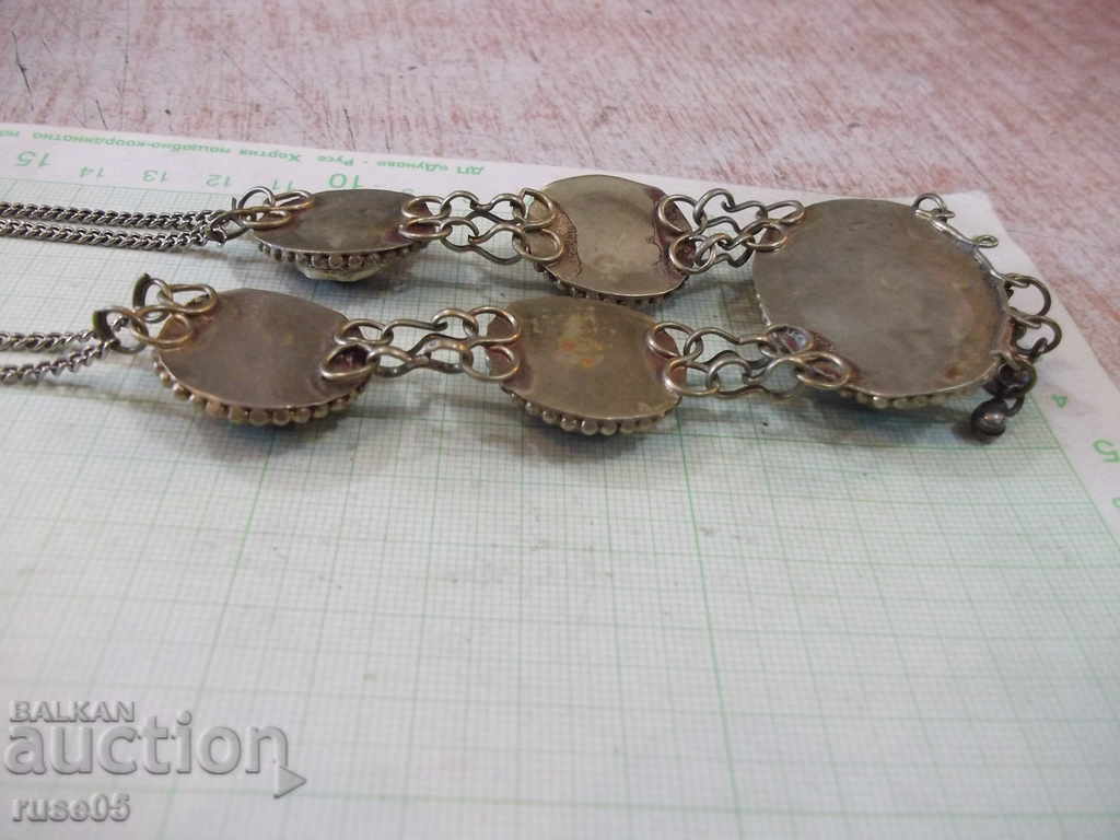 Necklace of coated minerals from "SBS" shop of sots - 7