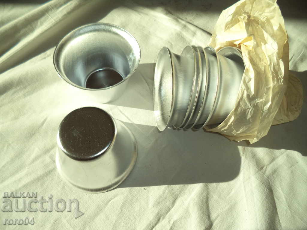 Ολοκαίνουργια κάψουλες από αλουμίνιο - 10 τεμ - 7 Ολοκαίνουργια κάψουλες από αλουμίνιο - 10 τεμ - 7