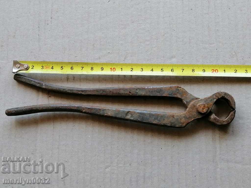 Ancient primitive crumpled keretten pliers in the 20th century - 5 Ancient primitive crumpled keretten pliers in the 20th century - 5