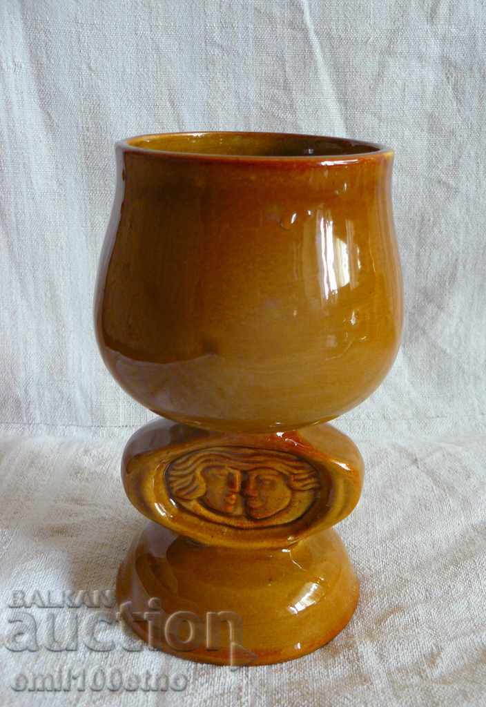 Bowl - A glass of souvenir of the USSR Wedding Palace Voronezh