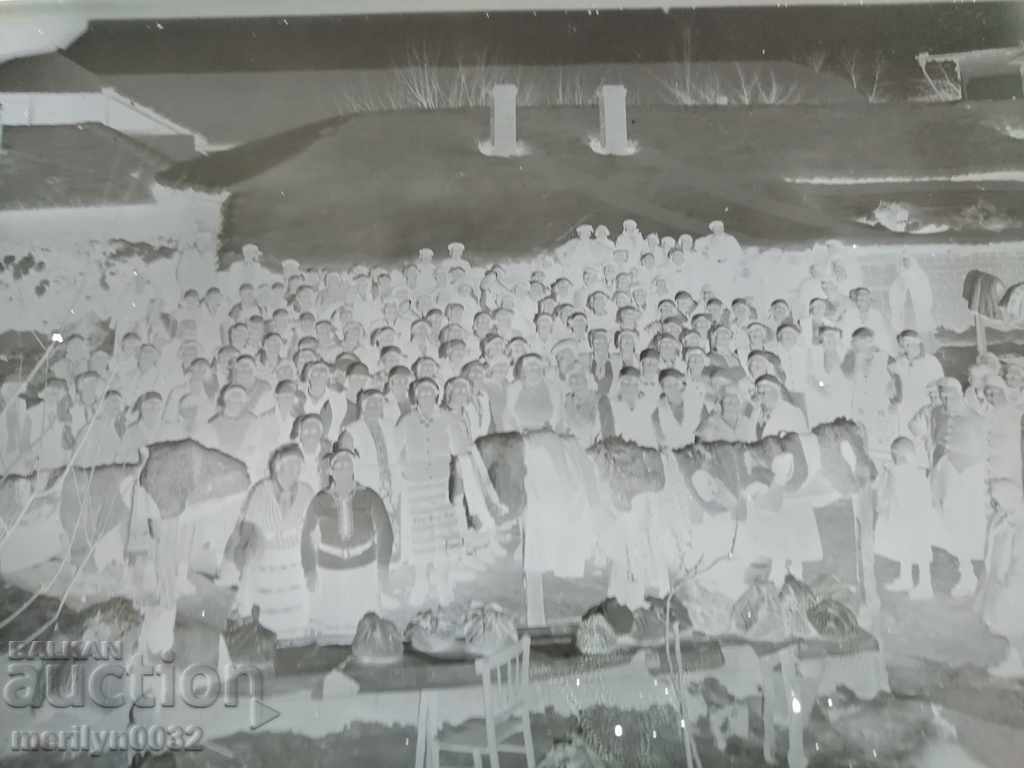 Delivery of Old photographic photo plates for the village of Byala Cherkva negative Delivery of Old photographic photo plates for the village of Byala Cherkva negative