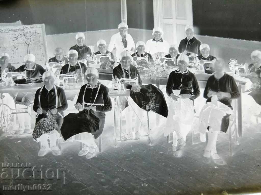 Old photographic photo plates for the village of Byala Cherkva negative - 7 Old photographic photo plates for the village of Byala Cherkva negative - 7