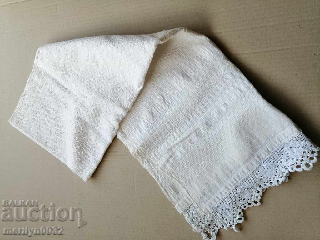 Kenar παλιό ύφασμα με δαντέλα, το πλέξιμο, κέντημα ούγια - 7