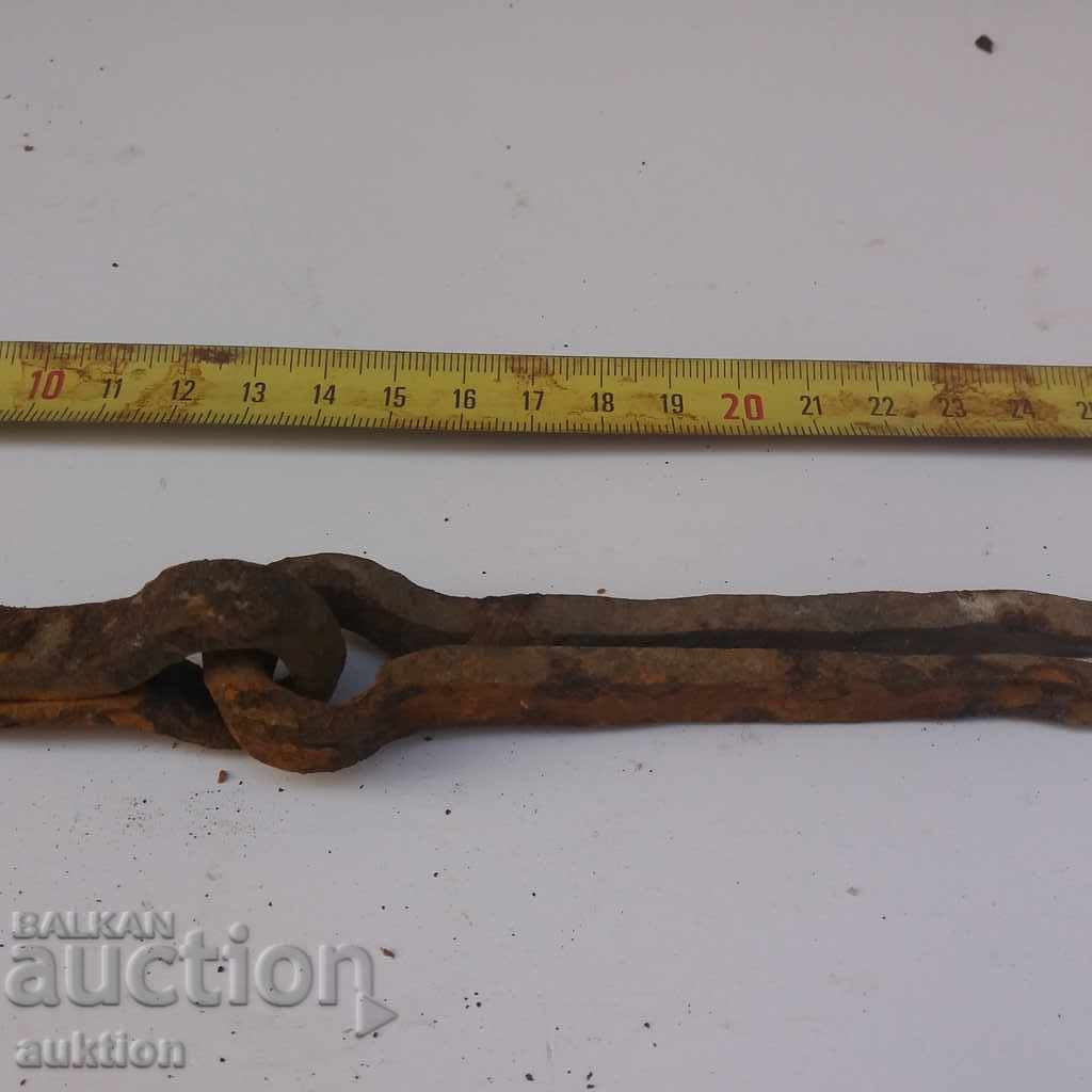 OLD MASSIVE WROUGHT HINGE FROM THE RURAL RIVER PORT - 5 OLD MASSIVE WROUGHT HINGE FROM THE RURAL RIVER PORT - 5