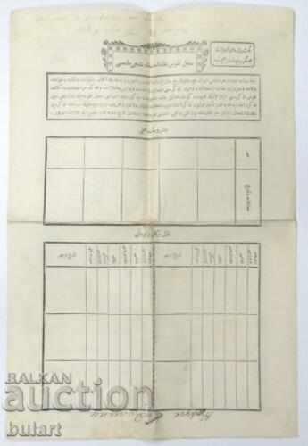 Delivery of TURKEY OTTOMAN Occupation BIRTH ACT OTTOMAN AH 1323 Delivery of TURKEY OTTOMAN Occupation BIRTH ACT OTTOMAN AH 1323