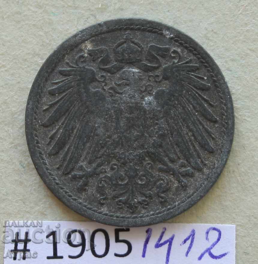 10 пфениг  1917  -Германия с цена € 0.36 | 0.70 лв.