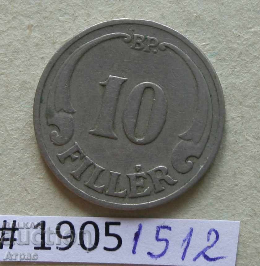 10 filler 1926 Hungary