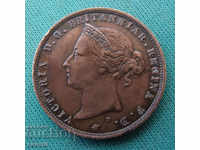 o. Jersey 1/24 Shilling 1877 monedă rară