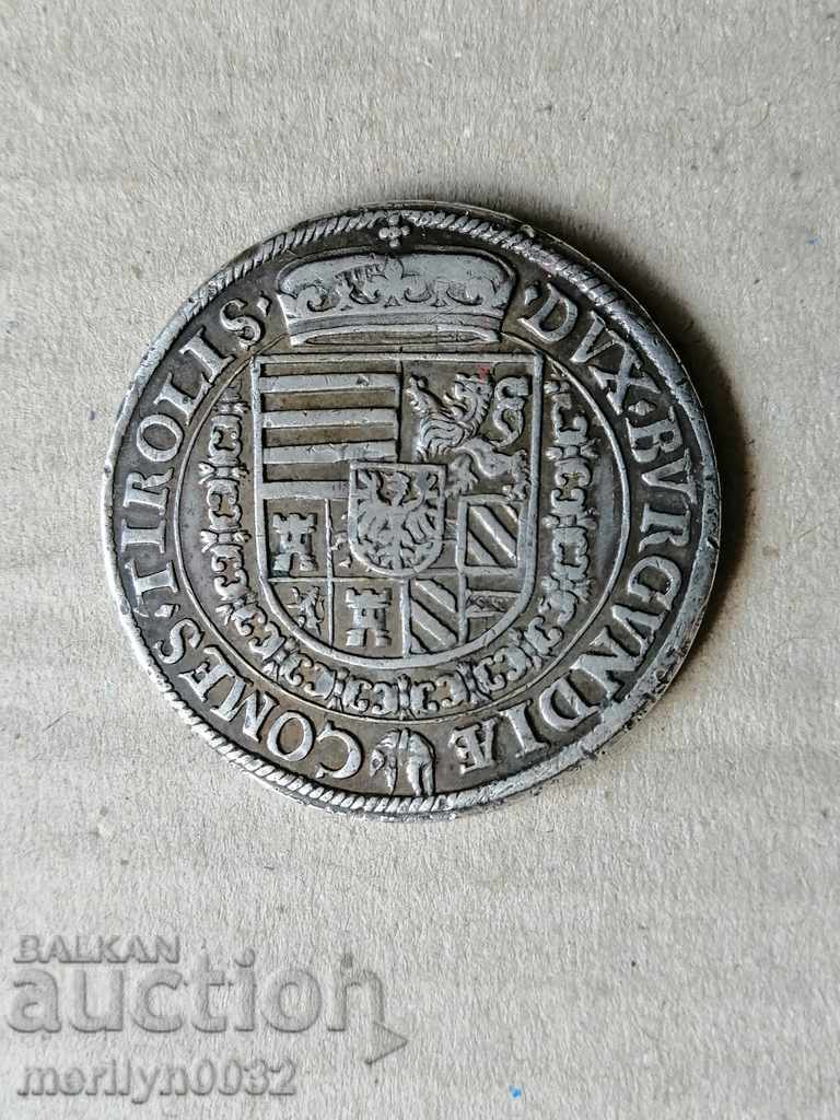 Auction  Thaler silver Ferdinand Austria Tyrol silver coin 28.1g