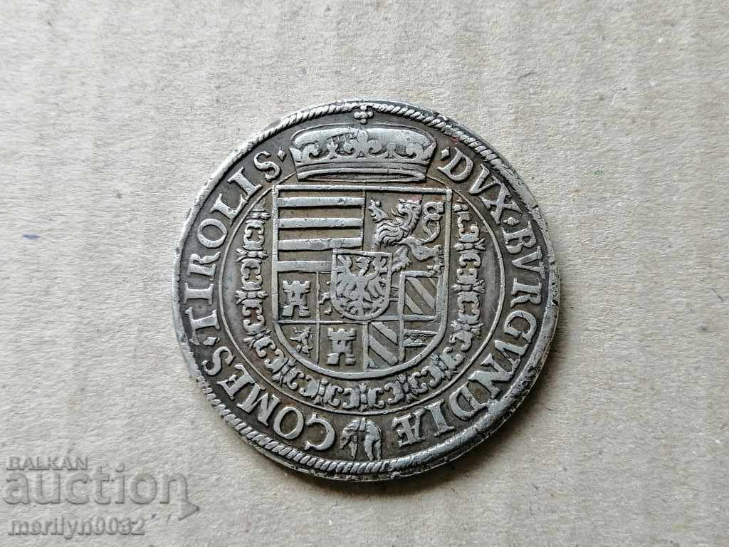 Moneda de argint Thaler Ferdinand Austria Tirol 28.1g - 5