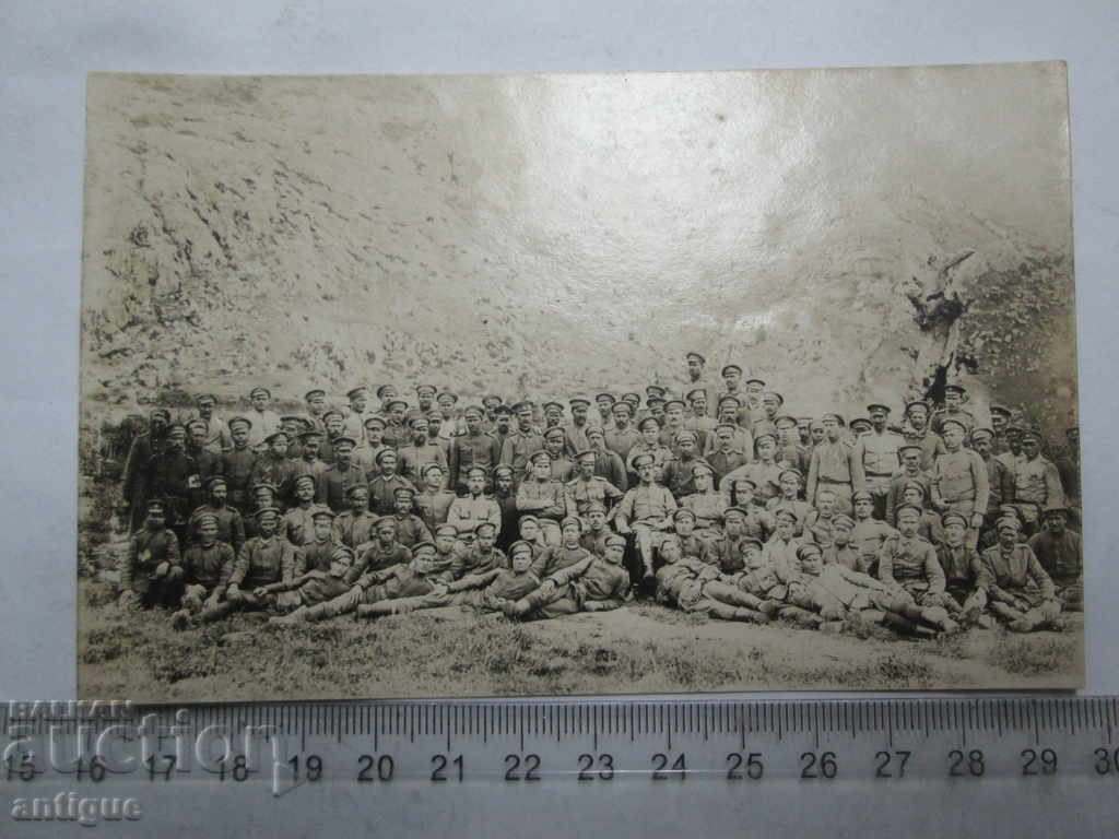OLD PHOTOS 1 FIRST WORLD WAR MUSIC SECRETARY COMMANDER with price 10.00 BGN | € 5.11