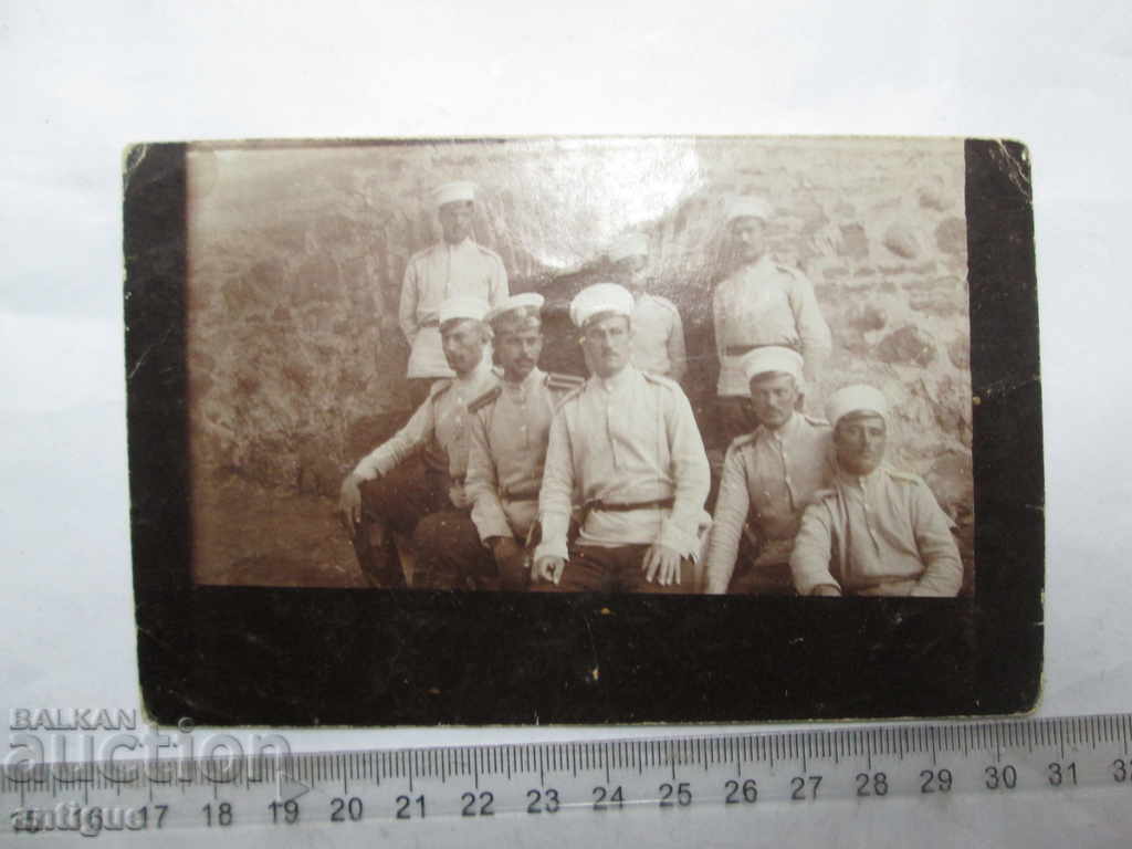 VECHI FOTOGRAFII Primul Război Mondial semnat sub numele militar