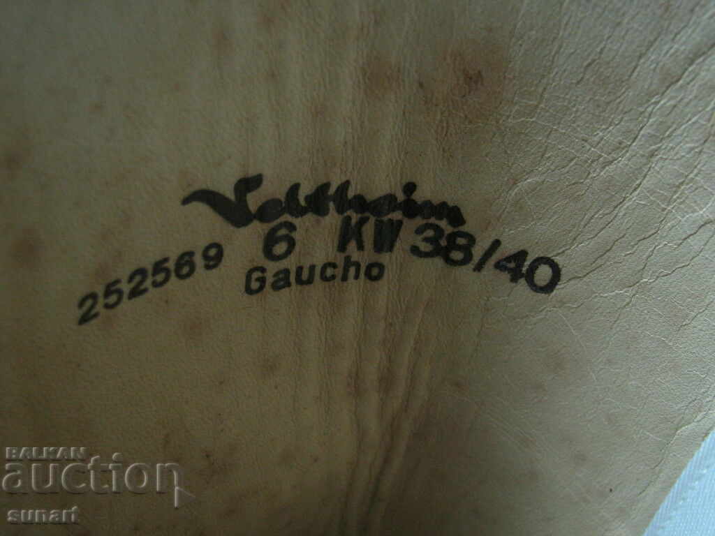 ROW RIDING BOOTS 38-40 EAT LEATHER BOOTS VELTHEIM - 5 ROW RIDING BOOTS 38-40 EAT LEATHER BOOTS VELTHEIM - 5