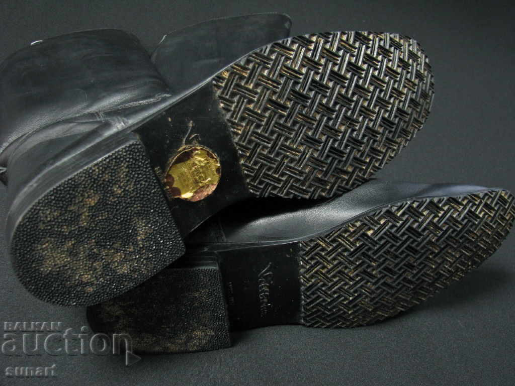 ROW RIDING BOOTS 38-40 EAT LEATHER BOOTS VELTHEIM - 6 ROW RIDING BOOTS 38-40 EAT LEATHER BOOTS VELTHEIM - 6