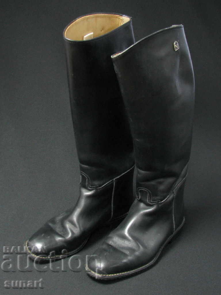ROW RIDING BOOTS 38-40 EAT LEATHER BOOTS VELTHEIM
