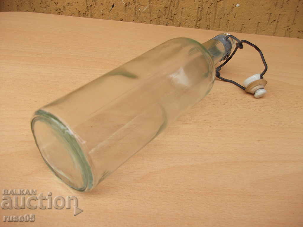 A glass-old bottle - 5