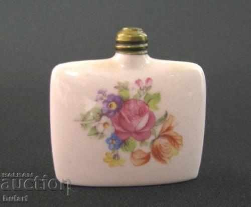 OLD MORE THAN PERFUME PORCELAIN WITH Lilac Flowers