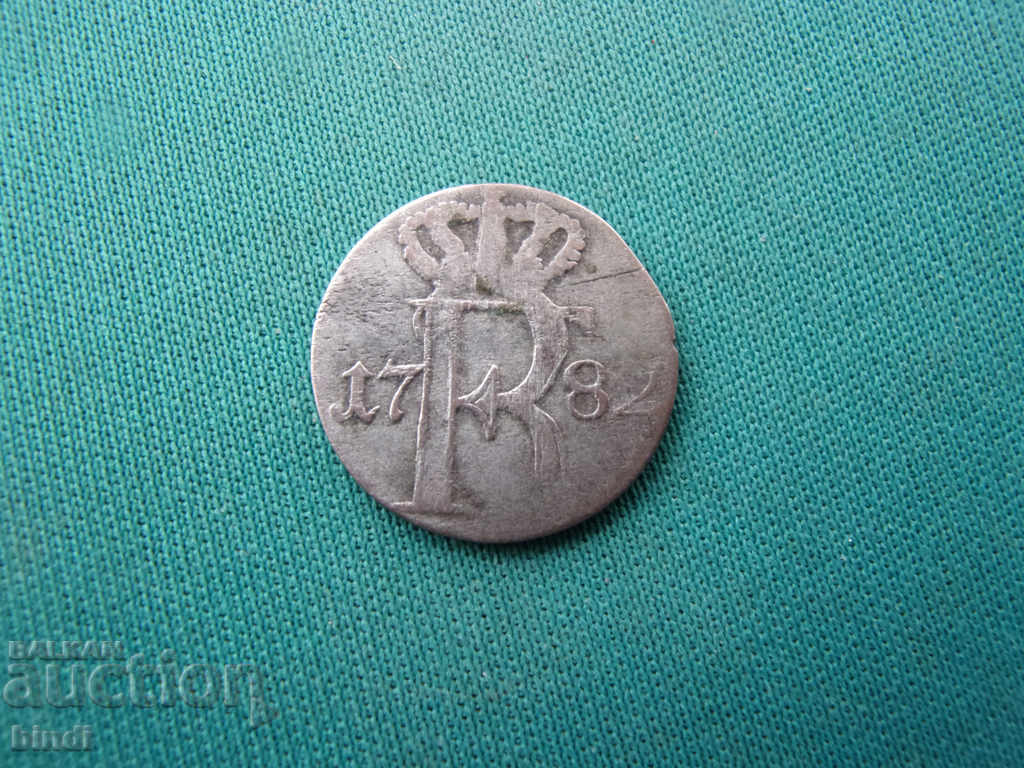 Германия - Бранденбург  1/24 Талер  1782  Сребро