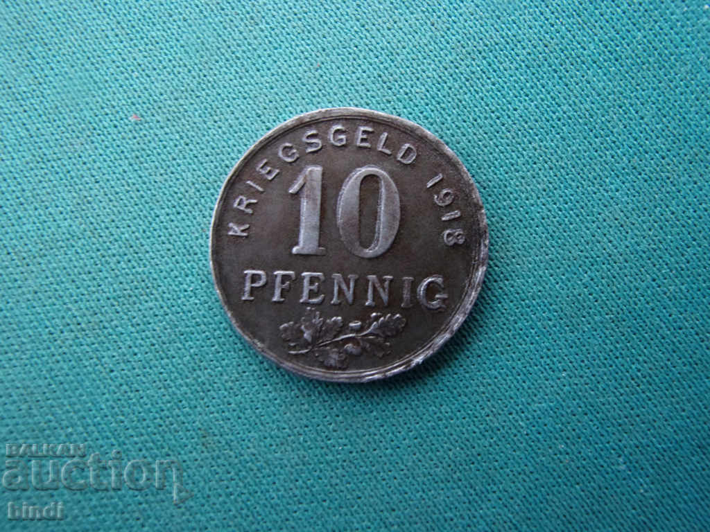 Germania Militară 10 Pfennig 1918 cu preț € 6.14 | 12.01 BGN Germania Militară 10 Pfennig 1918 cu preț € 6.14 | 12.01 BGN