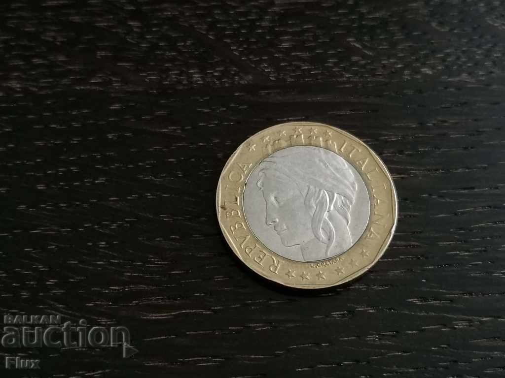 Coin - Italy - 1000 pounds 1998 with price 3.70 BGN | € 1.89 Coin - Italy - 1000 pounds 1998 with price 3.70 BGN | € 1.89