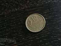 Монета - Франция - 10 франка | 1952г.