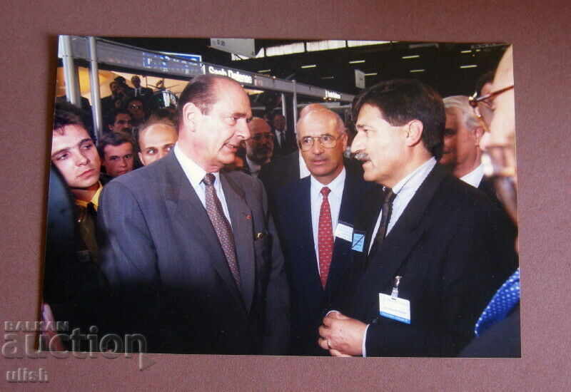 Jacques Chirac Press Journalistic Real Photo 1980