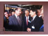 Jacques Chirac Τύπος Δημοσιογραφική πραγματική φωτογραφία 1980