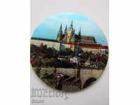 Metal magnet from Prague, Czech Republic -13