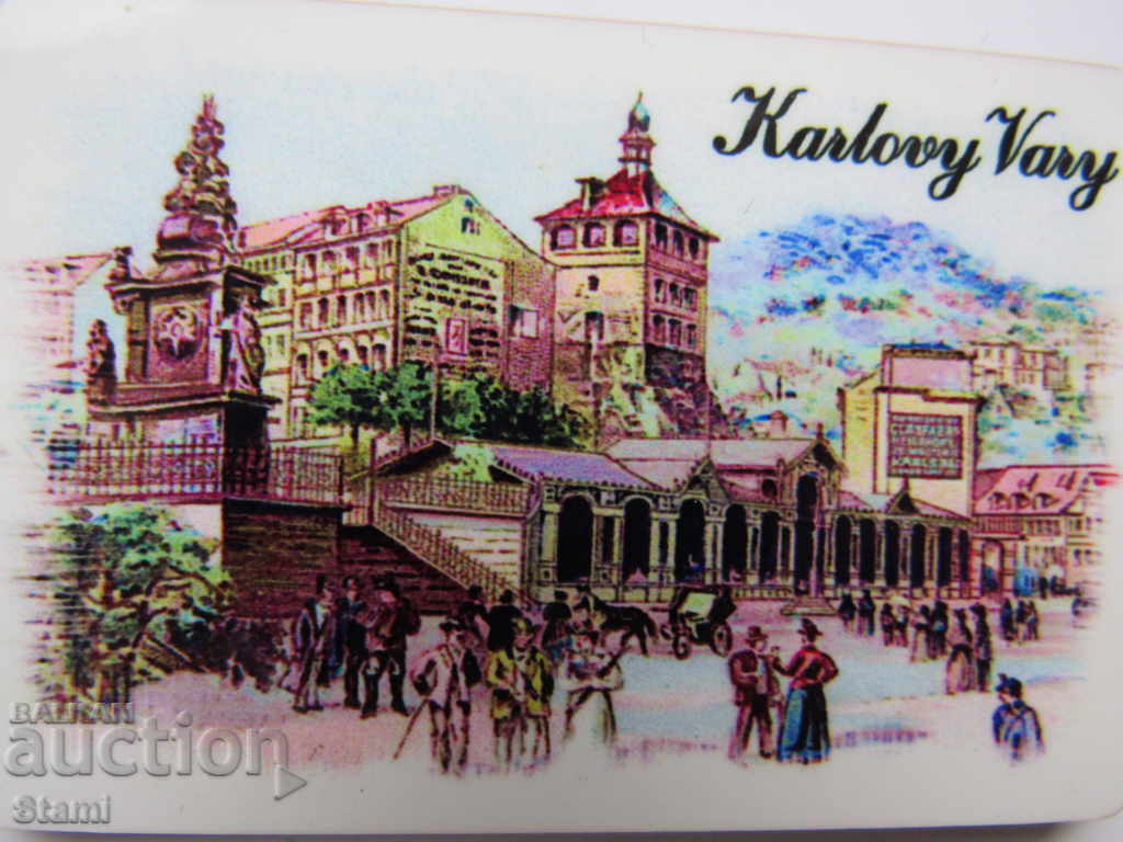 Μαγνήτης από το Karlovy Vary, Τσεχία -16 με τιμή 7.00 BGN | € 3.58 Μαγνήτης από το Karlovy Vary, Τσεχία -16 με τιμή 7.00 BGN | € 3.58