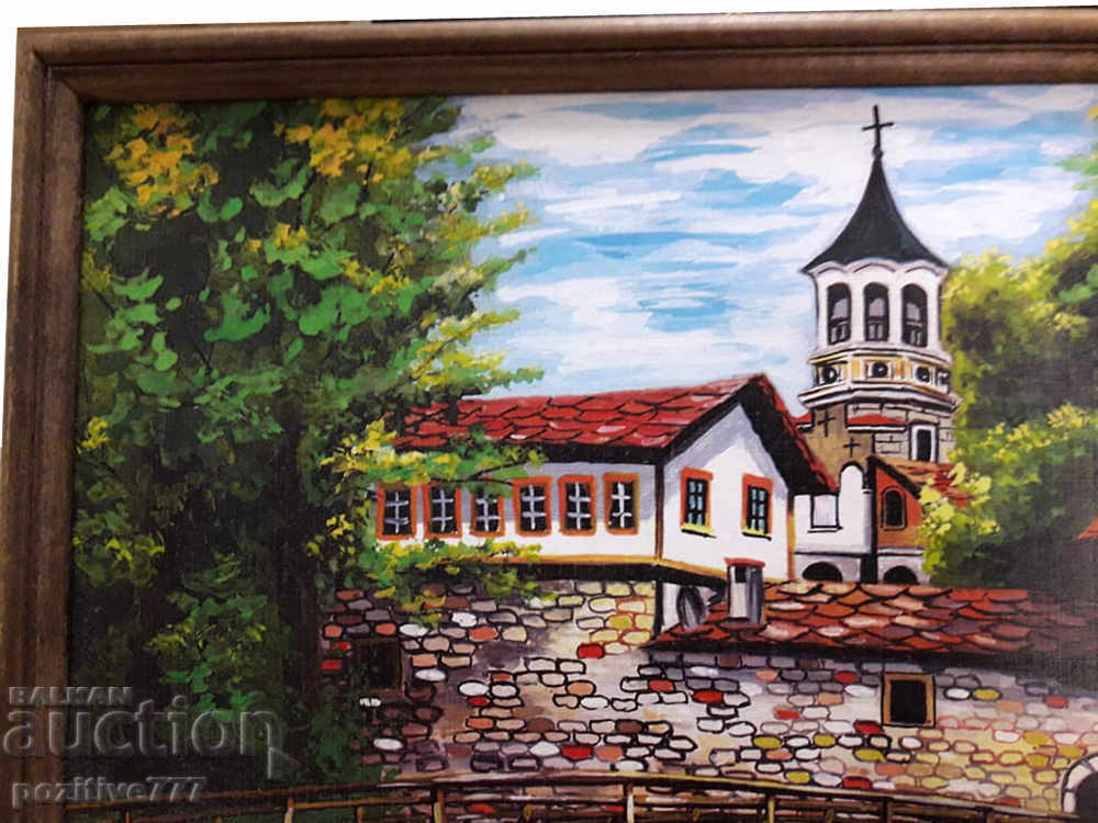 Ancient handmade painting - Dryanovo Monastery with price 120.00 BGN | € 61.36