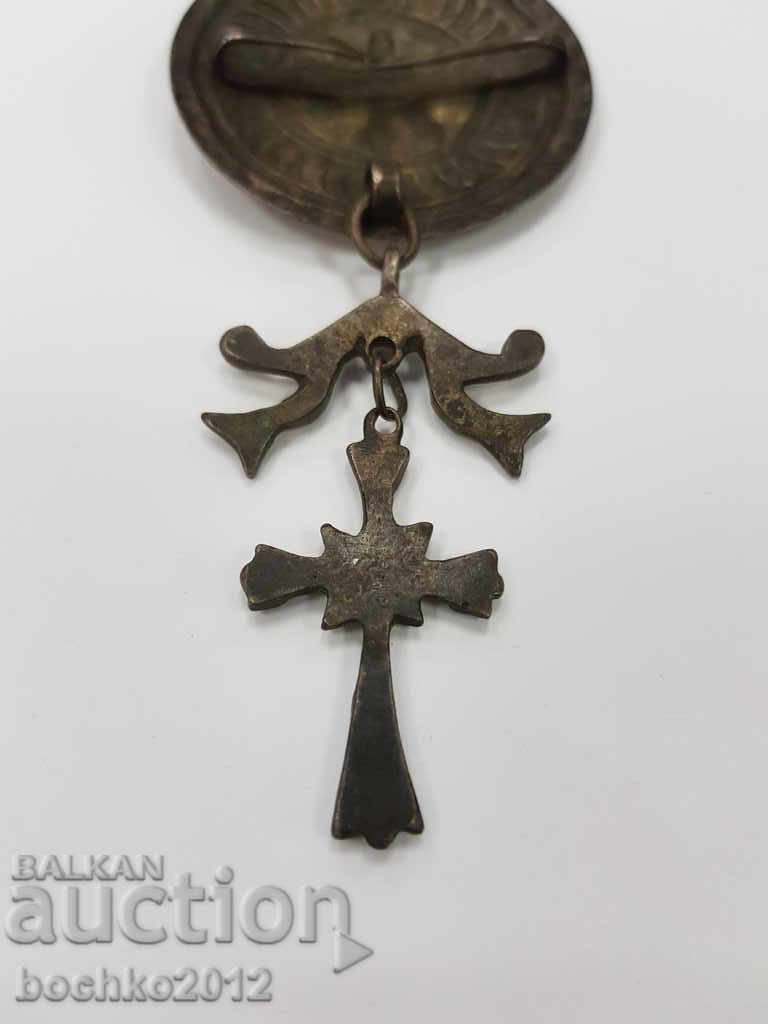 Rare Bulgarian renaissance silver jewelry with gilding - 5 Rare Bulgarian renaissance silver jewelry with gilding - 5