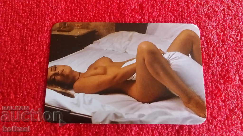 Old erotic calendar from 2004.