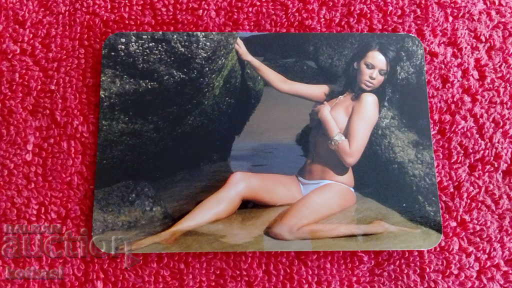 Old erotic calendar from 2009.