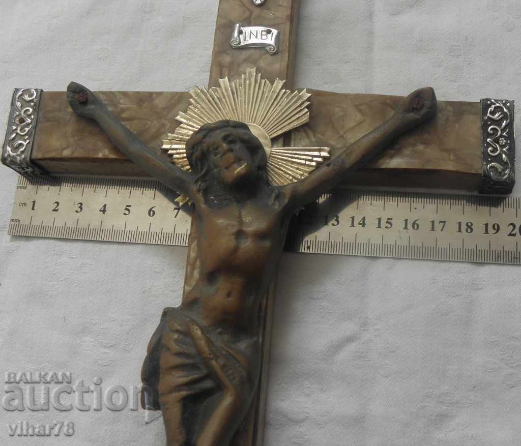 Auction A big cross for a wall Auction A big cross for a wall
