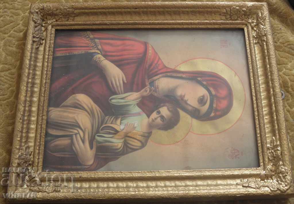 Auction OLD ICON-LITHOGRAPHY Auction OLD ICON-LITHOGRAPHY