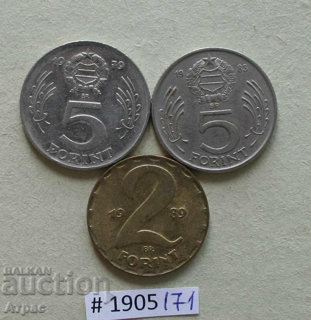 5 forints 1983 lot Ungaria