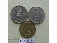 5 forints 1983 lot Ungaria