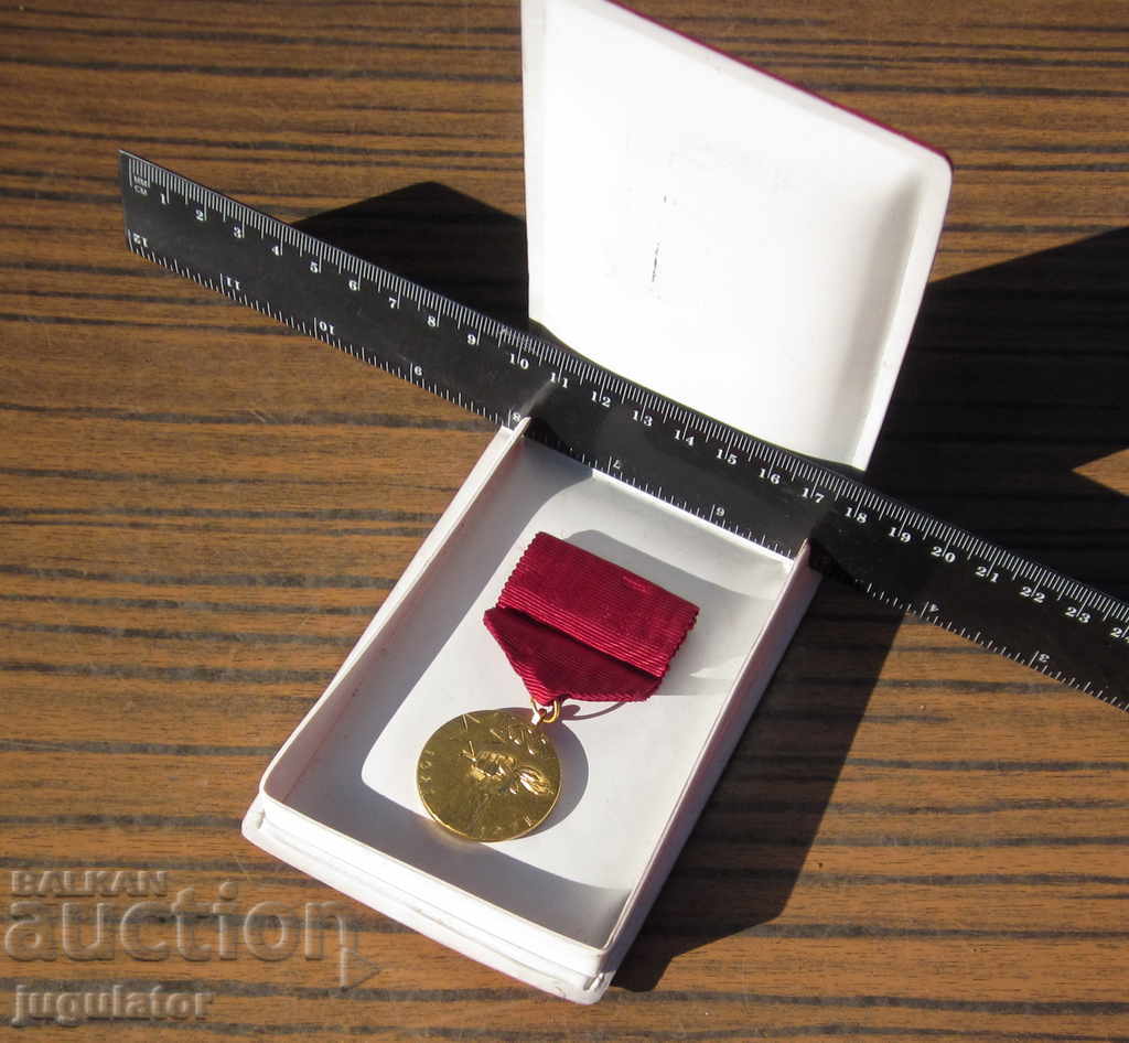 Czech Republic Czechoslovakia Medal in Sots with Box