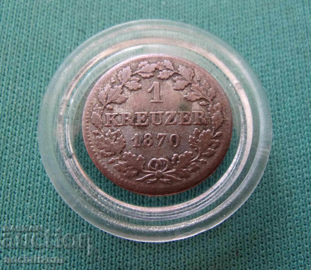 Bayern 1 Cruiser 1870 Silver Rare cu preț € 6.14 | 12.01 BGN